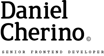 Daniel Cherino - Front End Developer